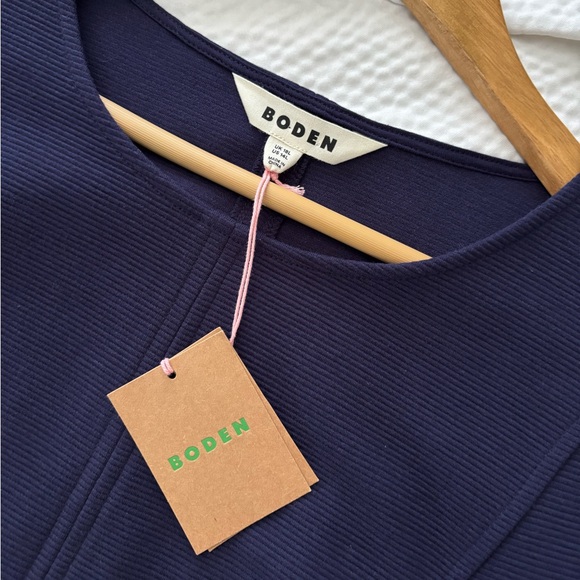 Boden Navy Ellen Ottoman Shift Dress - Picture 6 of 9